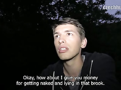 Twink gets invited to picnic by handsome young guy